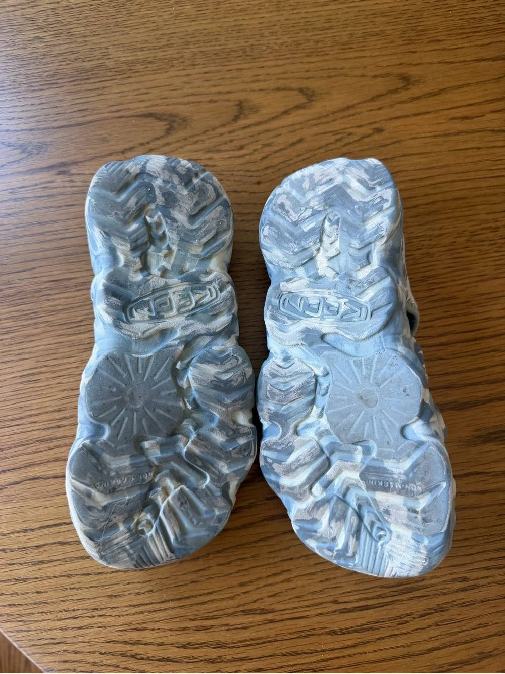 Keen Kids Light blue and Yellow Closed-Toe Water Shoes
